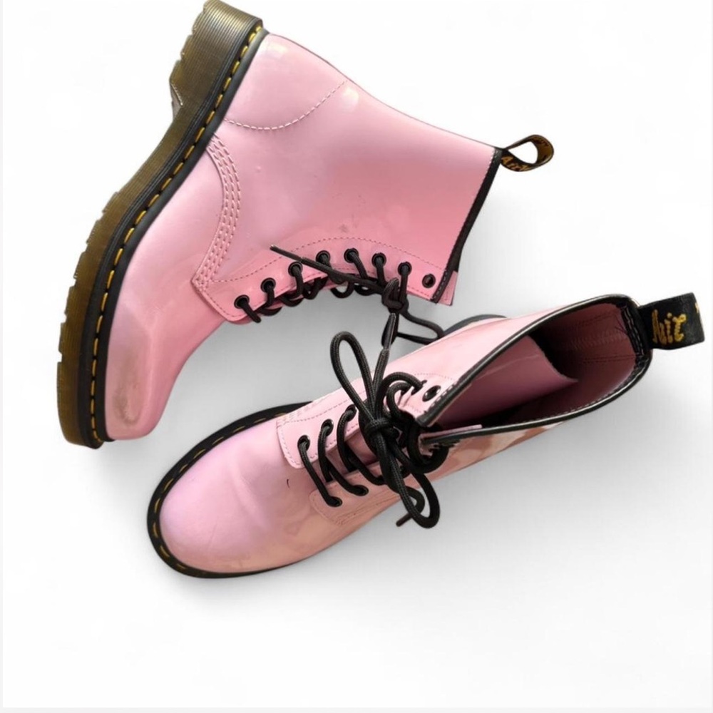 Dr. Martens Pink Boots